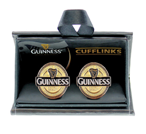 (image for) Guinness Label Cuff Links - Click Image to Close